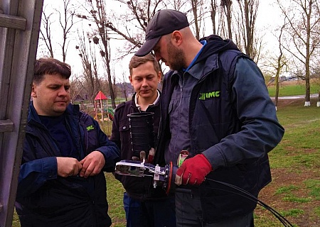 Модернизации сети в селе Иванков Бориспольского района Киевской области